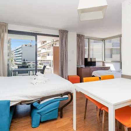 Apartment Rio - 200 M Plages - App 6pers- Climatise, Terrasse, Piscine, Parking Cannes